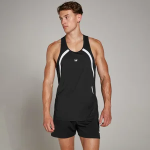 MP Herren Tempo Stringer-Top – Schwarz - Size XS