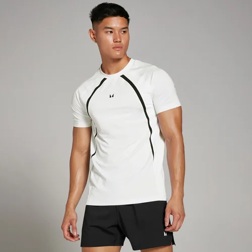 MP Herren Tempo Panel T-Shirt - Weiß