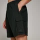 MP Herren Tempo Gewebte Cargo Shorts – Schwarz