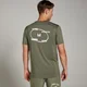 MP Herren Velocity Tracking T-Shirt mit Grafik – Staubiges Oliv