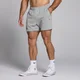 MP Herren Origin Sweatshorts, 13 cm, mit Grafik – Hellgrau