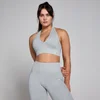 MP Damen Tempo Nahtloser Neckholder-BH – Hellgrau