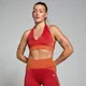 MP Damen Nahtloser Zweifarbiger Sport-BH – Kupfer