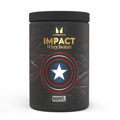 Myprotein, Impact Whey Isolate, Limited Edition Marvel, Captain America, 600g (WE)