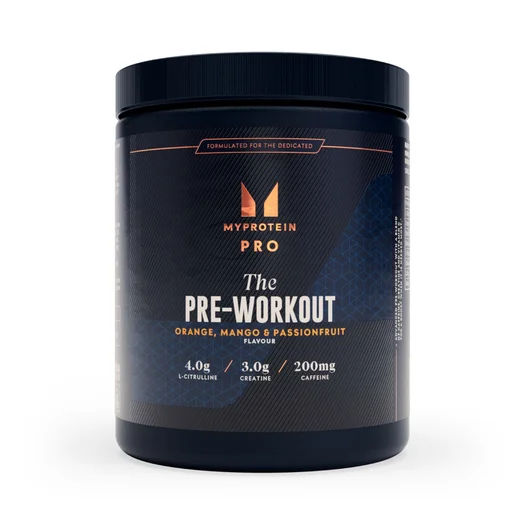 THE Pre-Workout - 30Portionen - Orange Mango Passionsfrucht