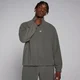 MP Herren Fleece mit 1/4-Reißverschluss – Gun Metal