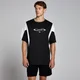 MP Herren Tempo Contrast Retro Oversized-T-Shirt – Schwarz