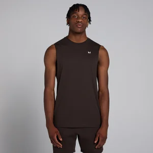 MP Herren Rest Day Tanktop mit tiefem Armausschnitt – Kaffee - Size XXXL