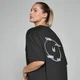 MP Damen Tracking T-Shirt mit Grafik – Verwaschenes Grau