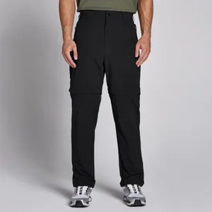 MP Herren Lifestyle 2-in-1-Wanderhose/Shorts – Schwarz - Size XS