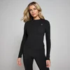 MP Damen Tempo Good Body Fit Langarm-Oberteil – Schwarz