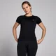 MP Damen Shape Seamless Kurzarm-Top – Schwarz