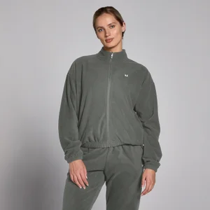 MP Damen Fleecejacke mit durchgehendem Reißverschluss – Gunmetal - Size S