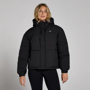 MP Damen Kurze Steppjacke – Schwarz - Size XS