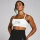 MP Damen Origin Graphic Trainings-Sport-BH – Weiß