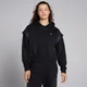 MP Damen Tempo Grafik Crop-Kapuzenpulli – Schwarz