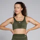 MP Damen Tempo Nahtloser Linear-BH – Dunkles Olivgrün