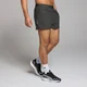 MP Herren Tempo Graphic Shorts, 8 cm – Verwaschenes Schwarz