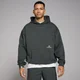 MP Lifestyle Oversized Kapuzenpullover – Verwaschenes Schwarz