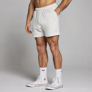 MP Herren Origin Washed Sweatshorts mit Grafik – Hellgrau - Size XXL