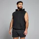 MP Herren Origin Washed Ärmelloser Kapuzenpulli mit Grafik – Verwaschenes Schwarz