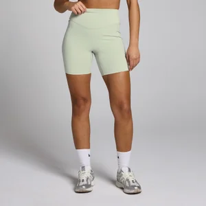 MP Damen Lifestyle Trainingsshorts – Mineralgrau - Size L