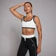 MP Damen Tempo Kontrast-Sport-BH – Weiß