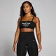 MP Damen Origin Graphic Trainings-Sport-BH – Schwarz