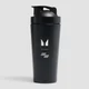 Myprotein Hyrox-Shaker aus recyceltem Metall – Schwarz