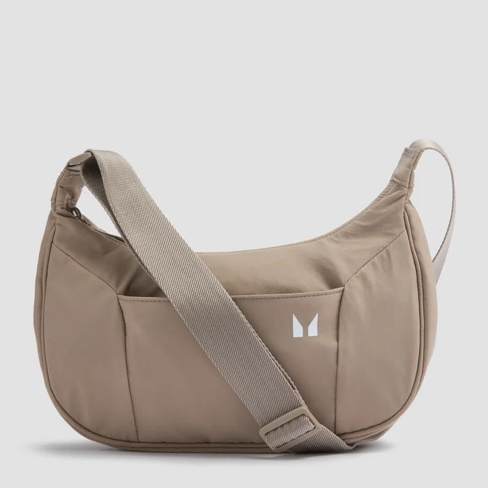 MP Nylon-Schultertasche – Tonerde
