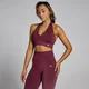 MP Damen Tempo Nahtloser Neckholder-BH – Weinrot