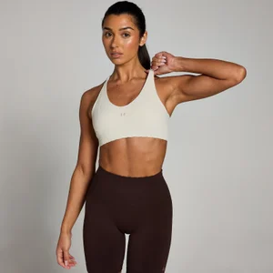 MP Damen Tempo Ultra Nahtloser Sport-BH – Nebel - Size XXL