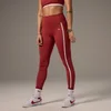 MP X Tatiana Leggings mit Kontraststreifen – Verwaschenes Rostbraun