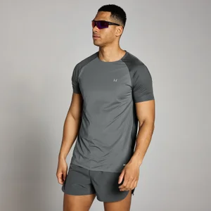 MP Herren Velocity Netz-T-Shirt – Dunkelgrau - Size XS