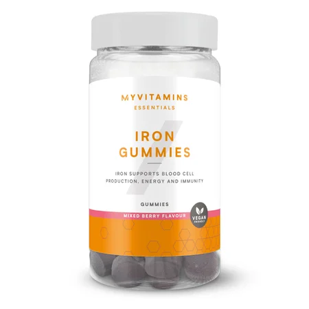 Eisen-Fruchtgummis - 30Portionen - Beerenmix