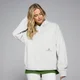 MP Damen Lifestyle Oversized Kapuzenpulli – Hellgrau