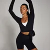 MP Damen Tempo Wickeltop – Schwarz