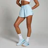 MP Damen 2-in-1 Floaty Shorts – Babyblau