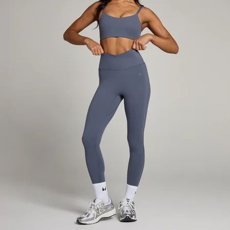 MP Damen Tempo Leggings – Dunkles Graublau