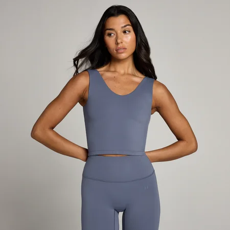 MP Damen Tempo Top – Dunkles Graublau