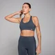 MP Damen Verstellbarer Sport-BH mit auf dem Rücken gekreuzten Trägern – Midnight Blue