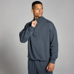 MP Herren Tempo Oberteil mit 1/4-Reißverschluss – Mitternacht - Size XXXL