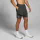 MP Herren Tempo 2-in-1-Shorts – Nachtgrau