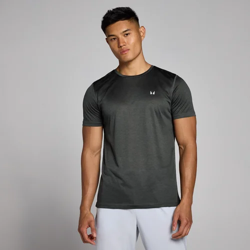 MP Herren Tempo Meliertes T-Shirt – Verwaschenes Schwarz