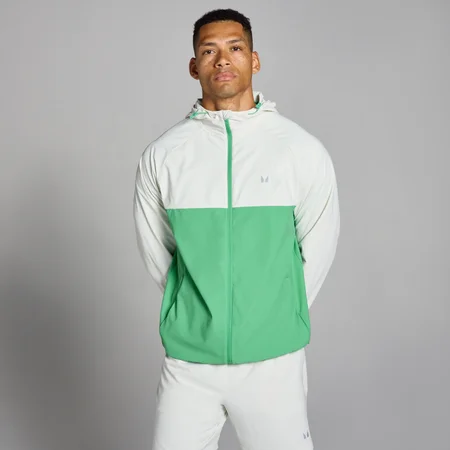 MP Herren Velocity zweifarbige Jacke — Frühlingsgrün