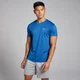 MP Herren Tempo meliertes T-Shirt – Echtes Blau