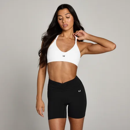 MP Tempo Neckholder-BH mit offenem Rücken für Damen – Weiß