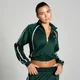 MP Damen Trikot Trainingsjacke – Dunkles Smaragdgrün