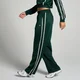 MP Damen Trikot Trainings-Jogginghose mit Geradem Bein – Dunkles Smaragdgrün