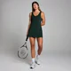 MP Damen Tempo Tenniskleid – Dunkles Smaragdgrün